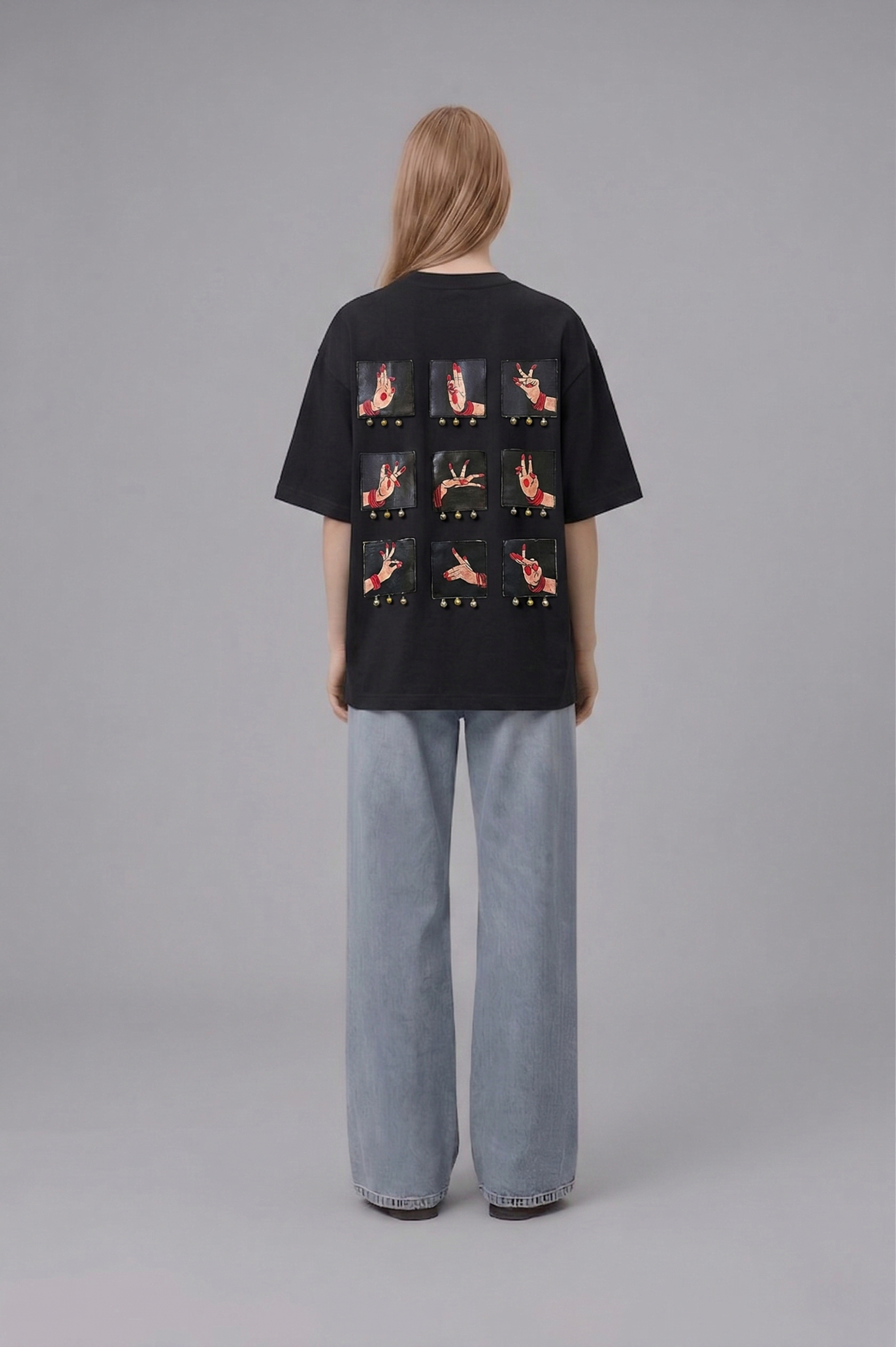 Nritya Rhythm Oversized Unisex T-Shirt