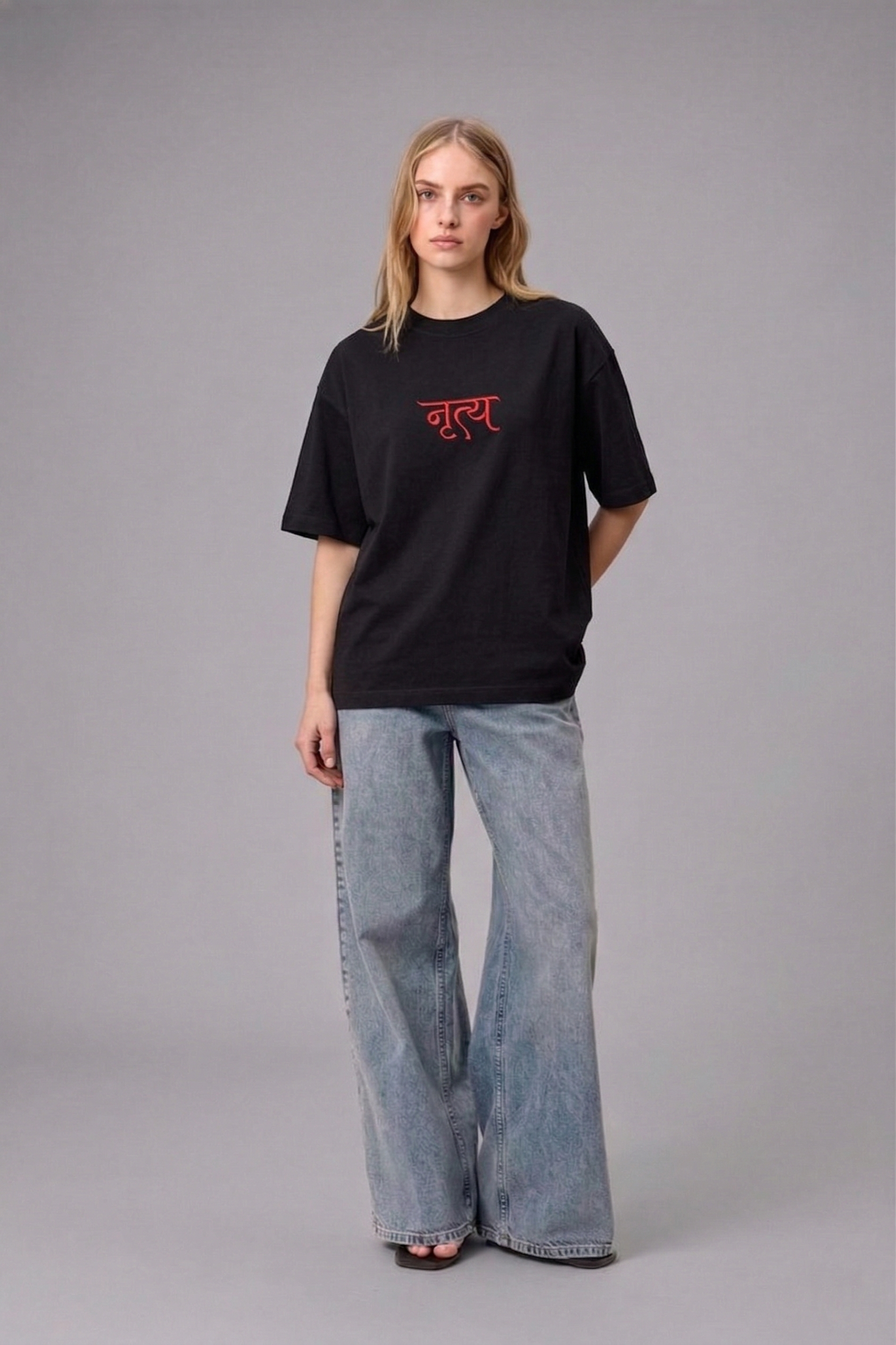 Nritya Rhythm Oversized Unisex T-Shirt
