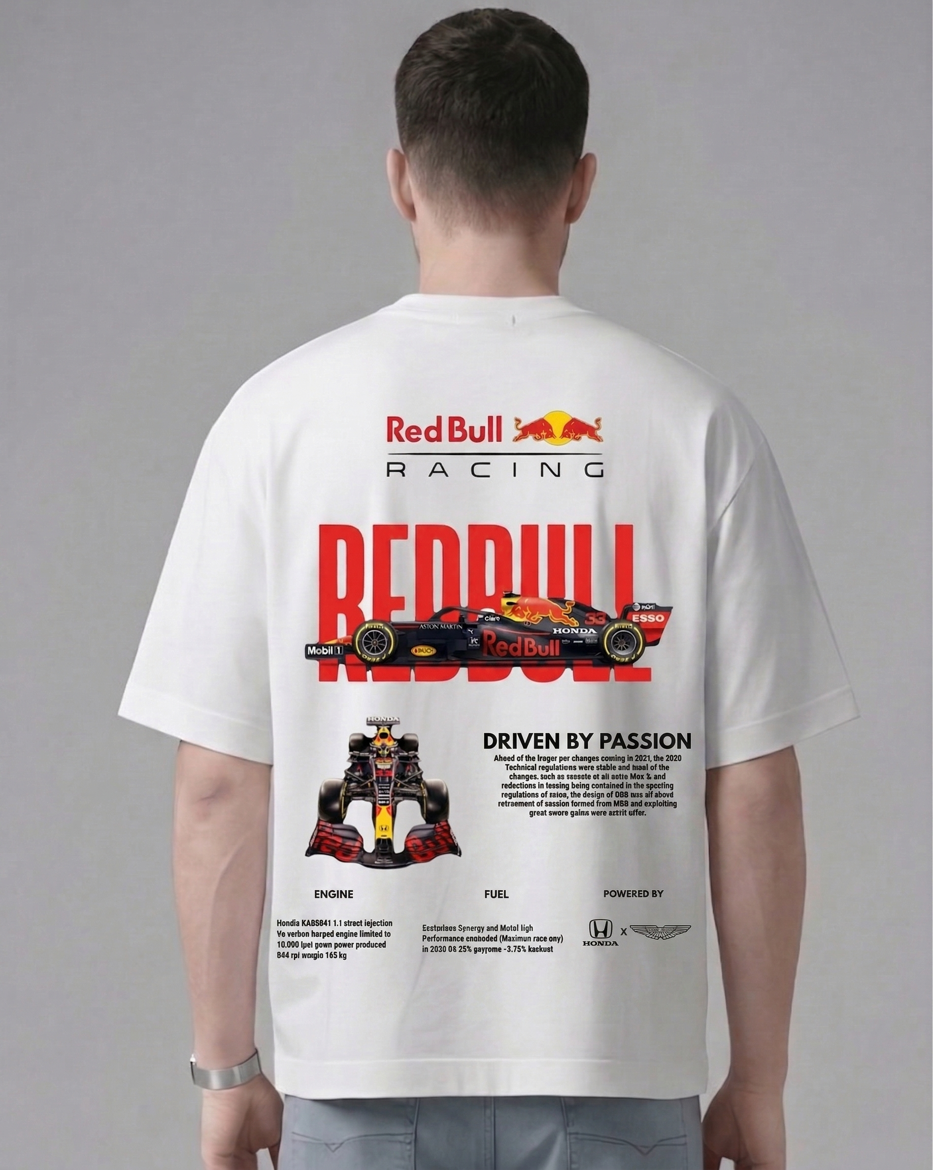 F1 Red Bull Apex Racing Oversized T-Shirt