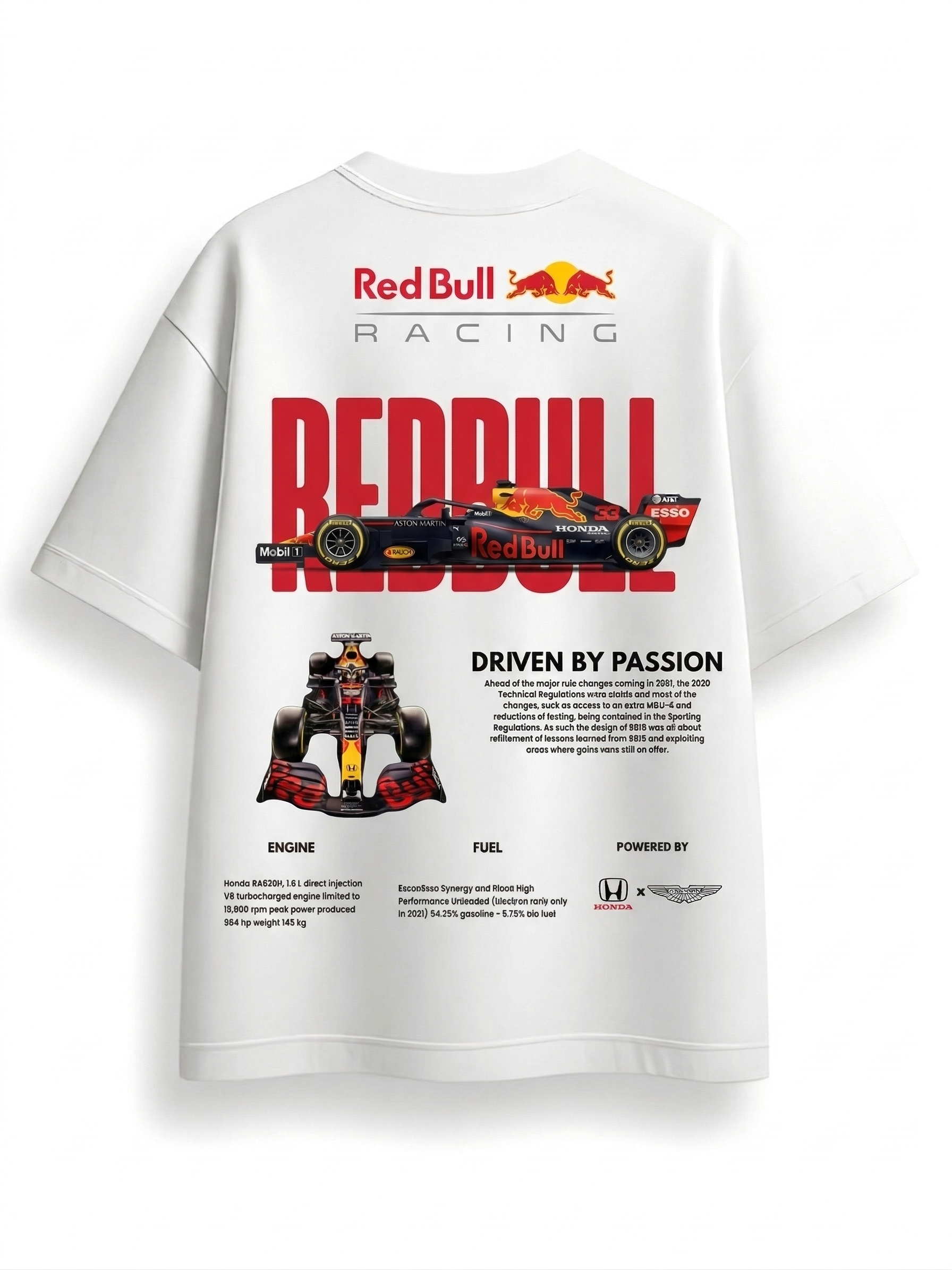 F1 Red Bull Apex Racing Oversized T-Shirt