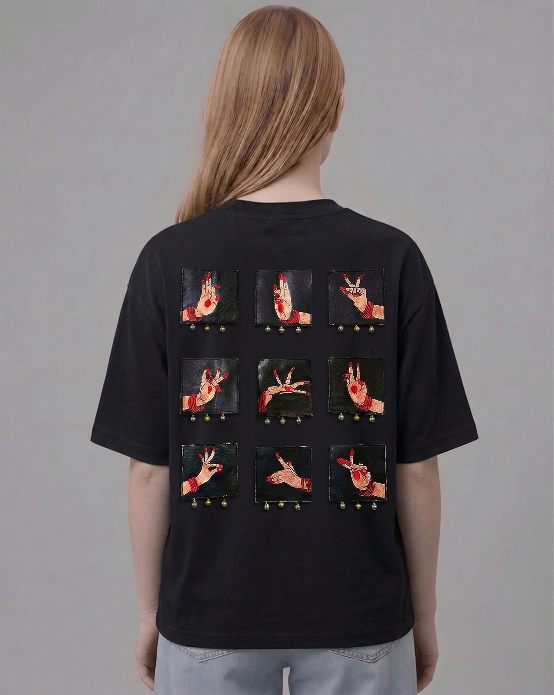 Nritya Rhythm Oversized Unisex T-Shirt