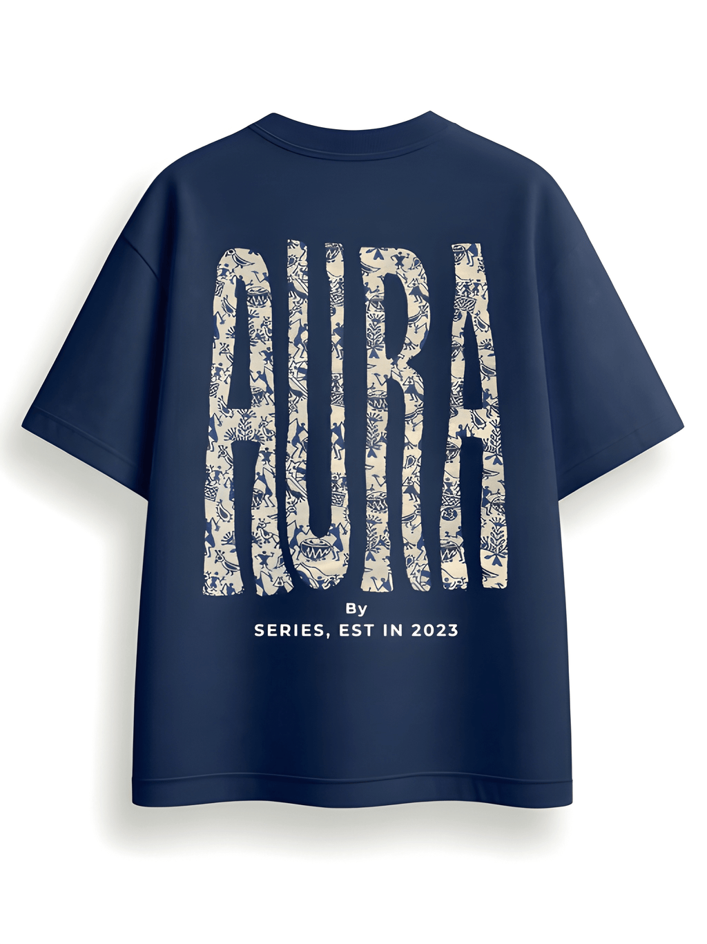 Aura Typography Oversized T-Shirt