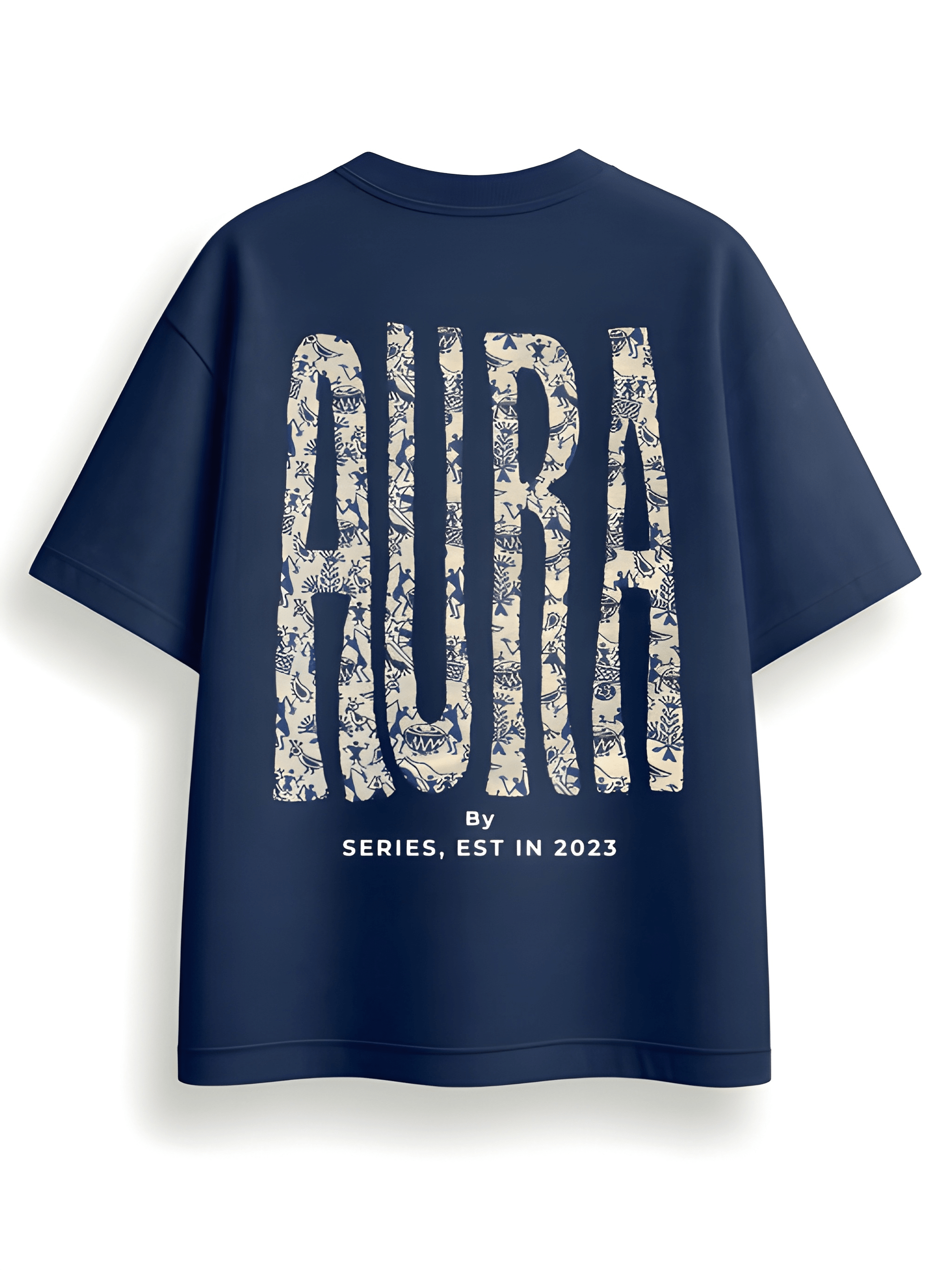 Aura Typography Oversized T-Shirt