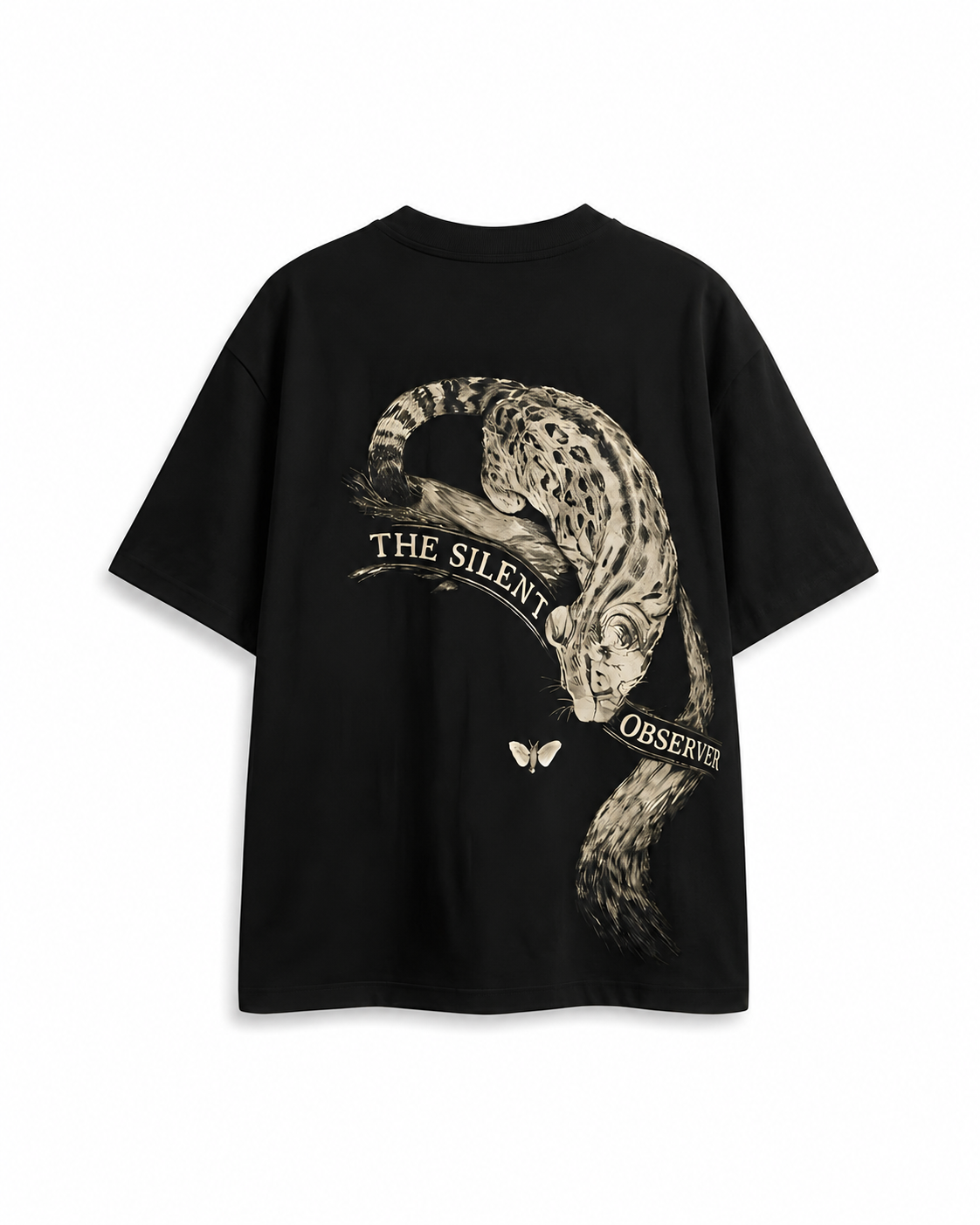 The Silent Observer Oversized T-Shirt