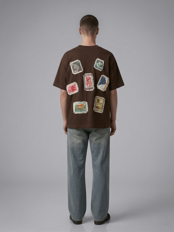 Postcards From India (Limited) Oversized T-Shirt