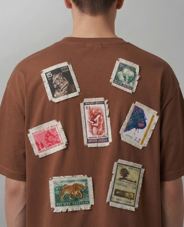 Postcards From India (Limited) Oversized T-Shirt
