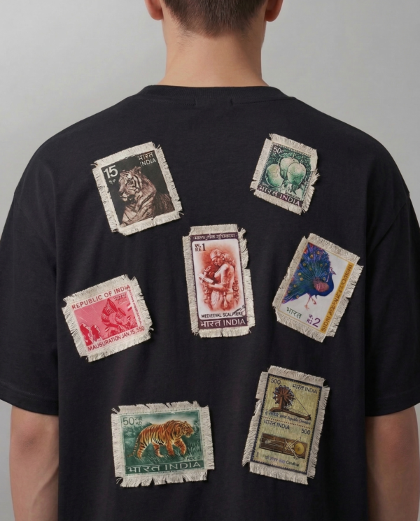Postcards From India (Limited) Oversized T-Shirt