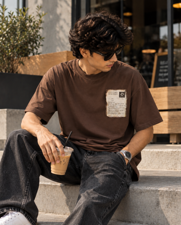 stamp 2 (2) Postcards From India (Limited) Oversized T-Shirt®