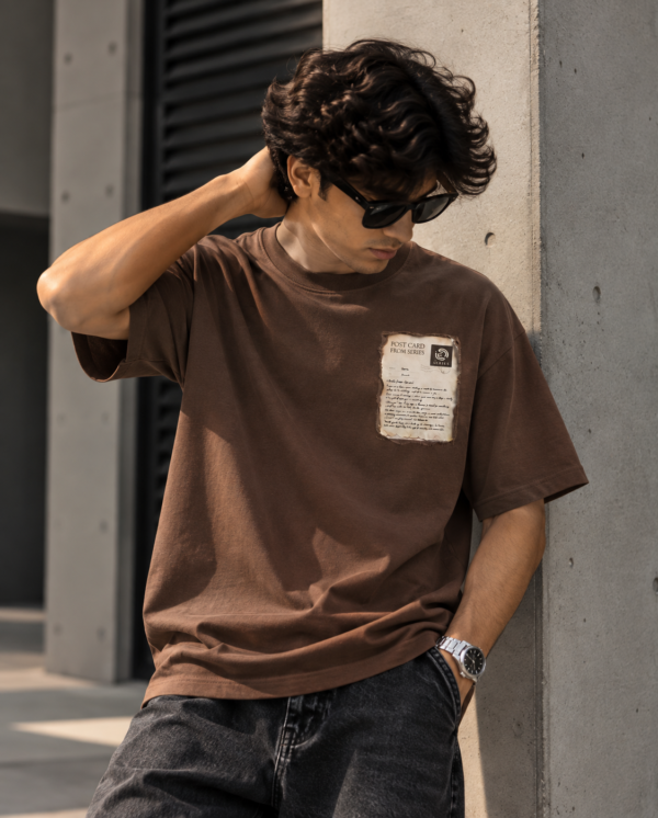 stamp 2 (3) Postcards From India (Limited) Oversized T-Shirt®