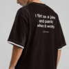 “I Flirt as a Joke” Oversized T-Shirt