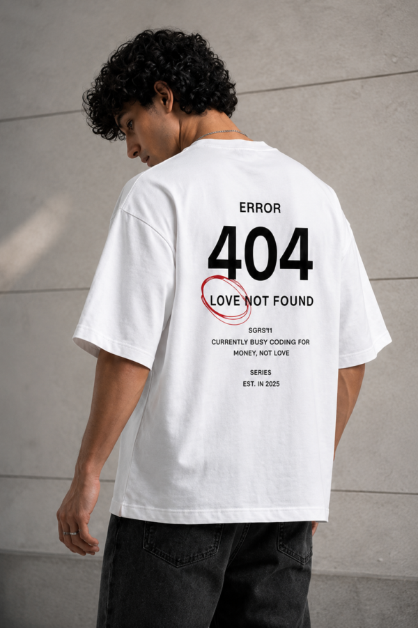 ChatGPT Image Jul 21, 2026, 05_22_34 PM Error 404 Oversized T-Shirt