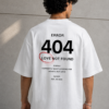 ChatGPT Image Jul 21, 2026, 05_23_53 PM Error 404 Oversized T-Shirt
