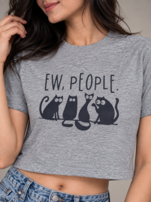 ct ew people (2) Eww, People Cropped T-Shirt