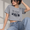 Eww, People Cropped T-Shirt