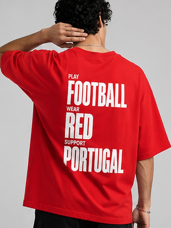 design_02_fullframe_600x800_300dpi Footballer Argentina Oversized T-Shirt