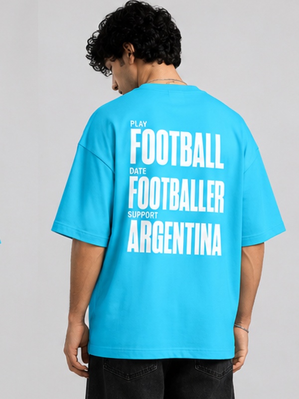 Footballer Argentina Oversized T-Shirt